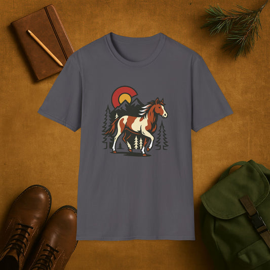 Colorado Wilderness Mustang T-shirt