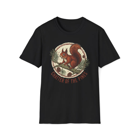 Chatter of the Pines Squirrel T-Shirt