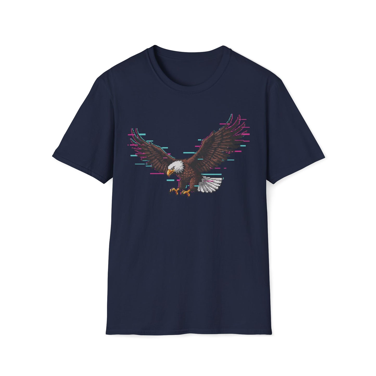 8-Bit Sky Level Eagle T-Shirt