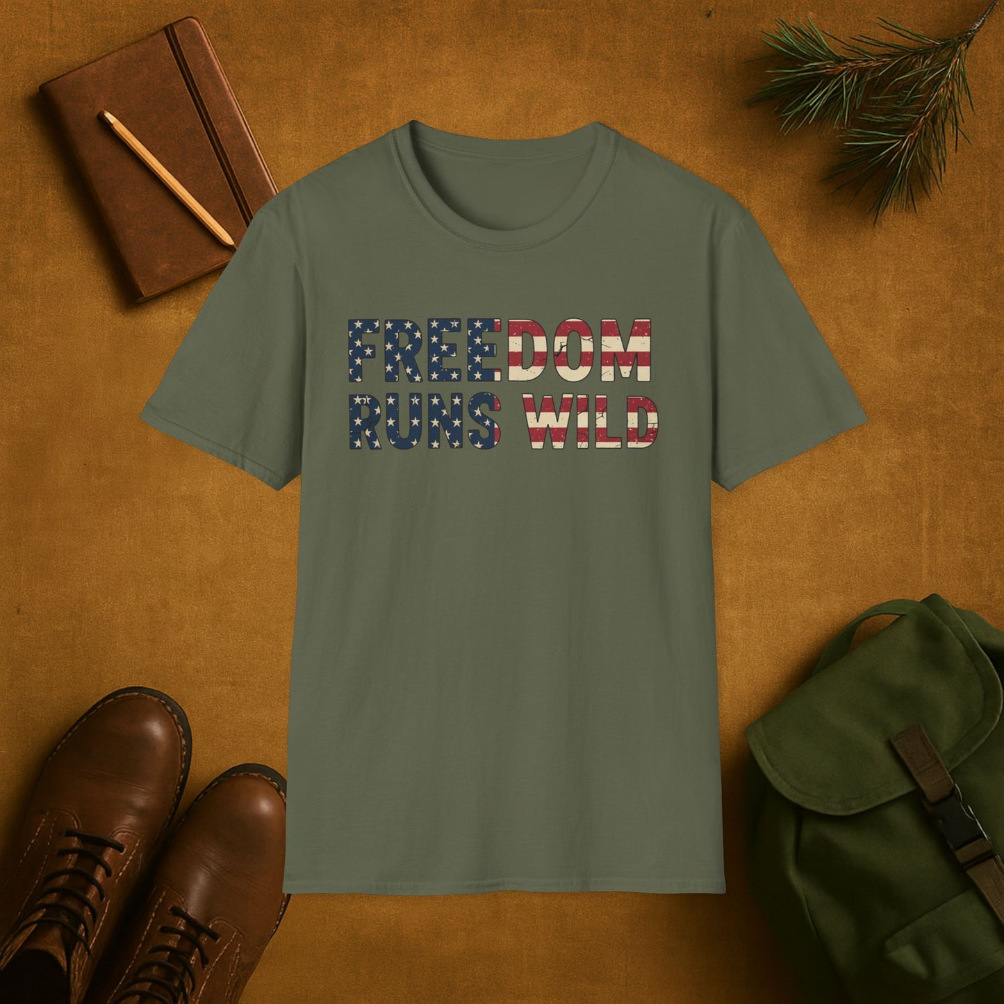 Freedom Runs Wild T-Shirt