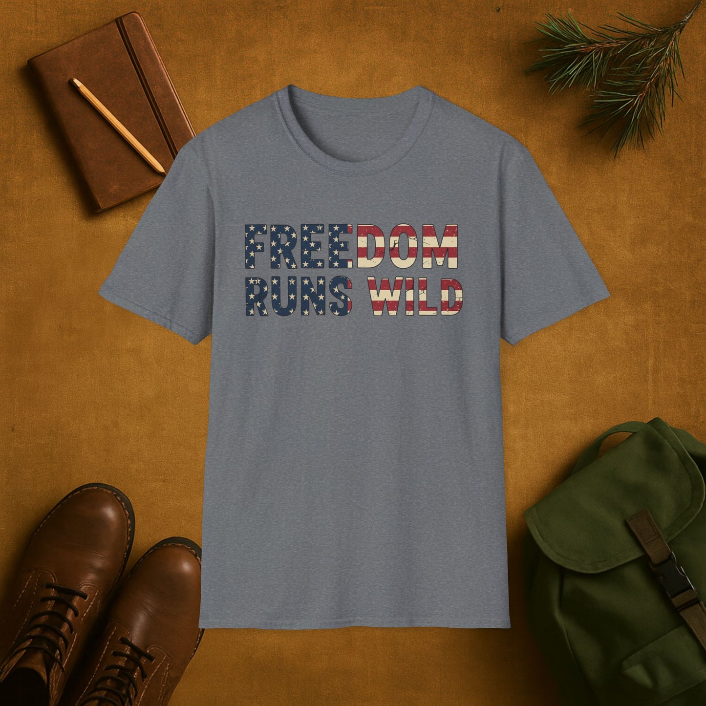 Freedom Runs Wild T-Shirt