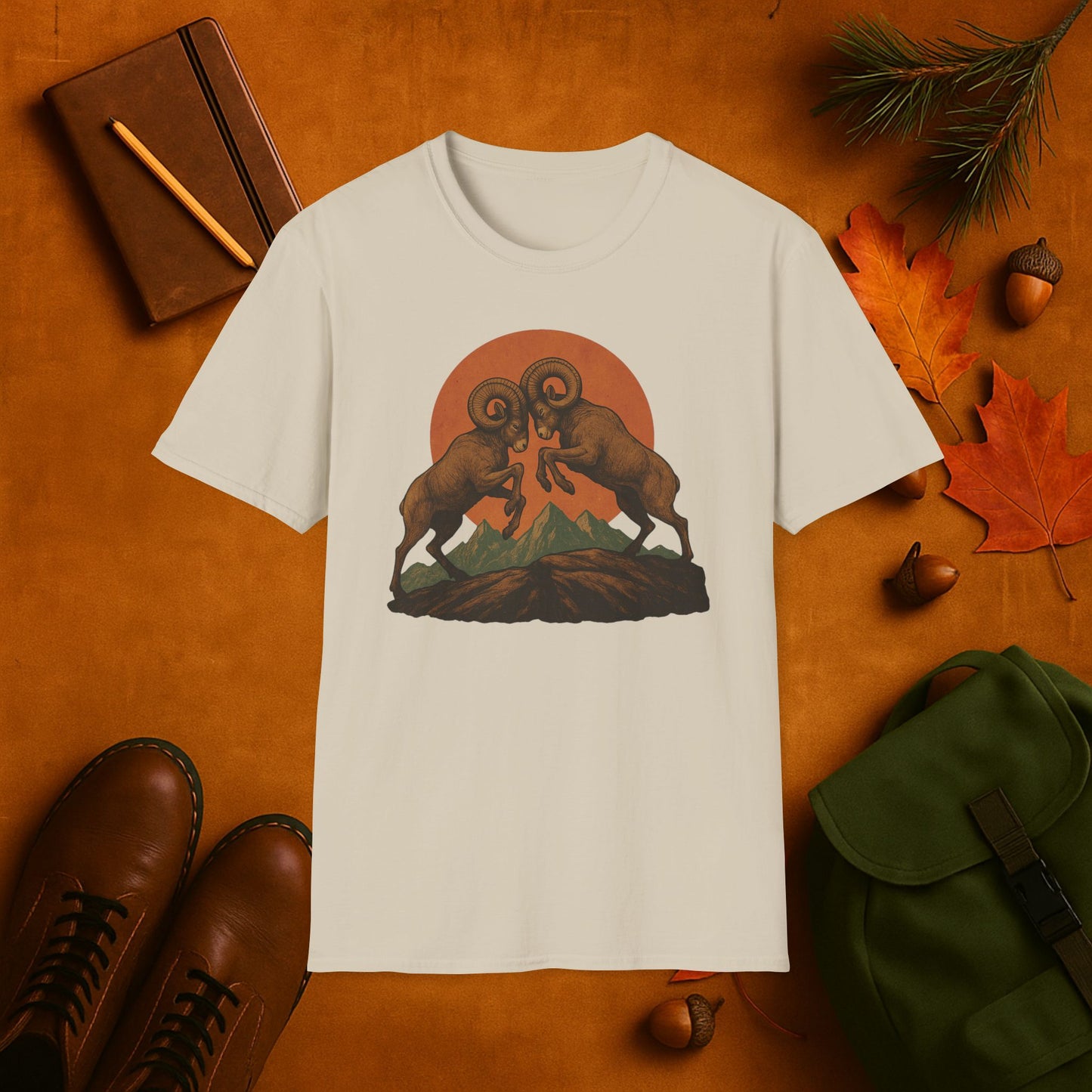 Rams Locked Harvest Moon T-Shirt
