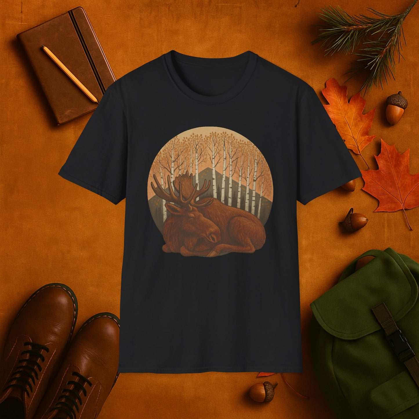 Sleepy Moose Fall Aspens T-Shirt