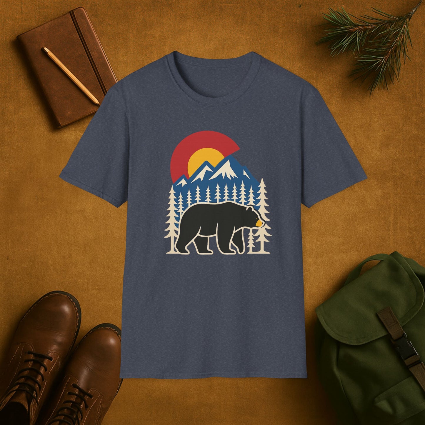 Colorado Forest Black Bear T-shirt