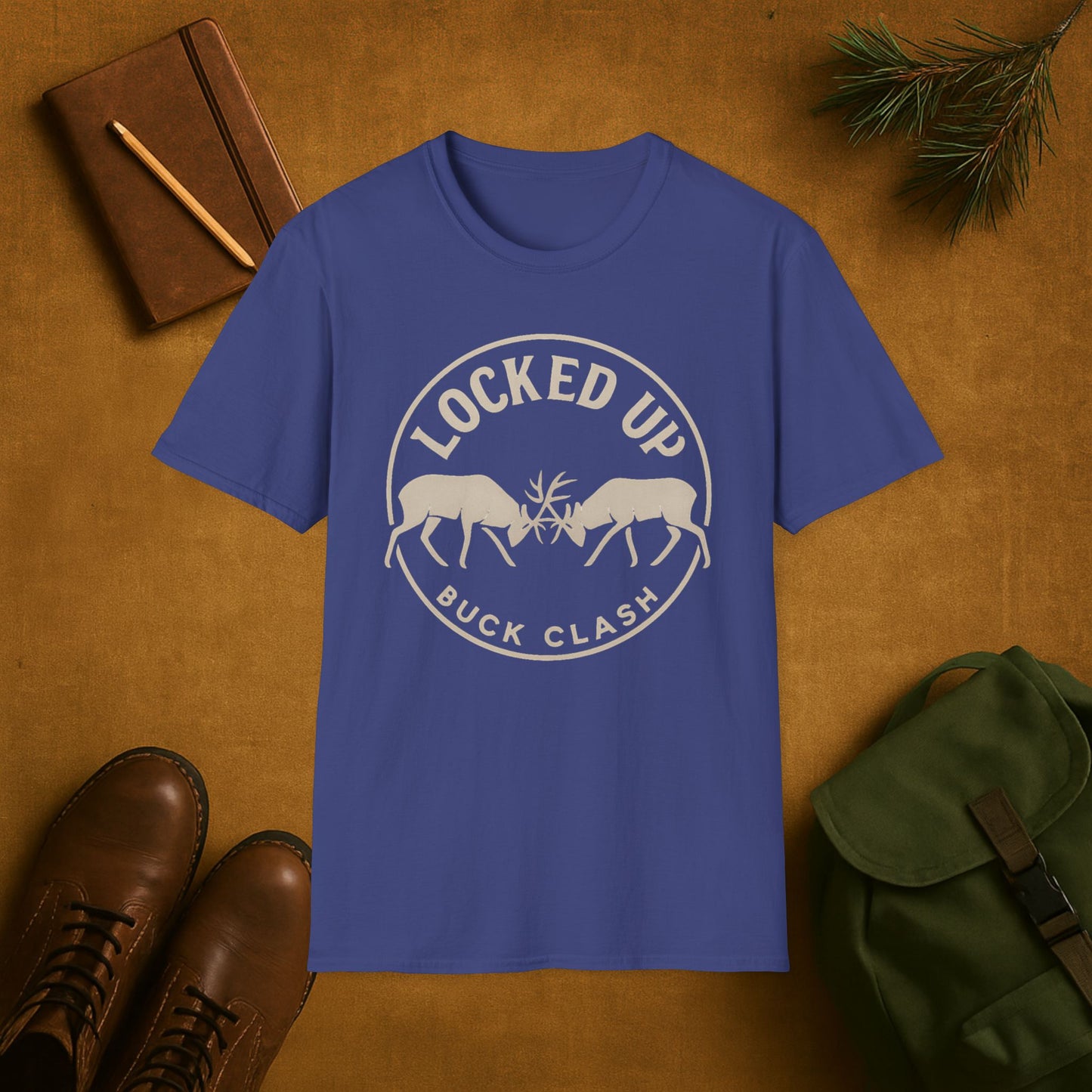 Locked Up Buck Clash T-Shirt