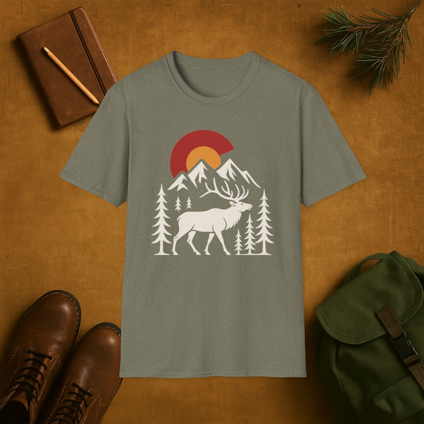 Colorado Forest Elk T-shirt