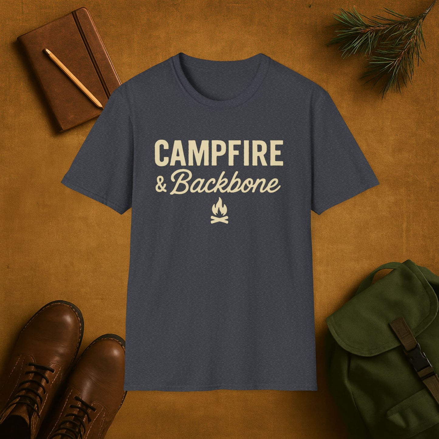 Campfire and Backbone T-Shirt