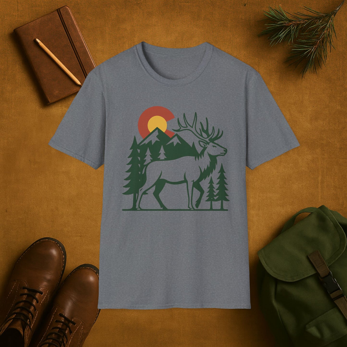 Colorado Forest Elk T-shirt