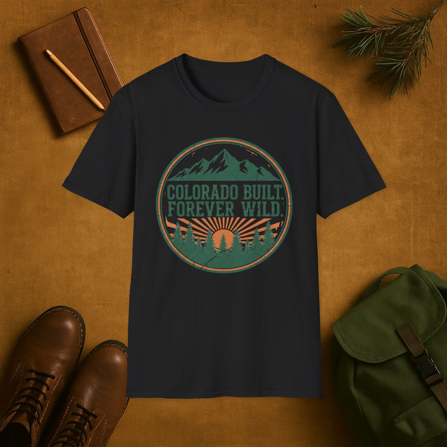 Colorado Built Forever Wild T-Shirt