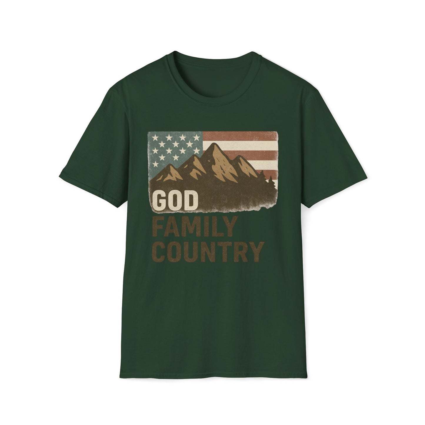 God Family Country T-Shirt