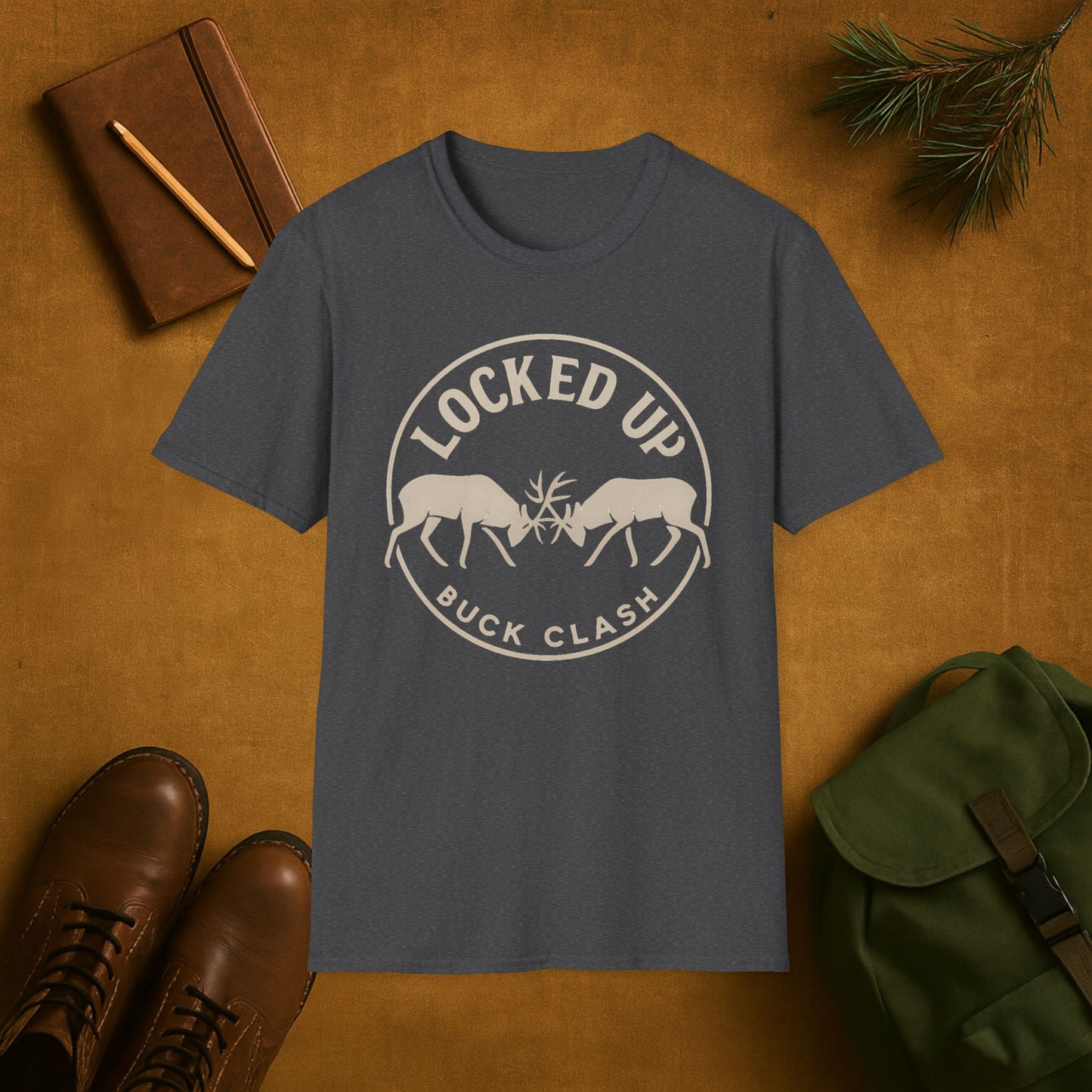 Locked Up Buck Clash T-Shirt