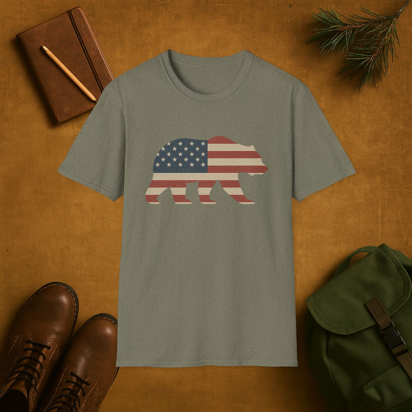 USA Bear T-Shirt