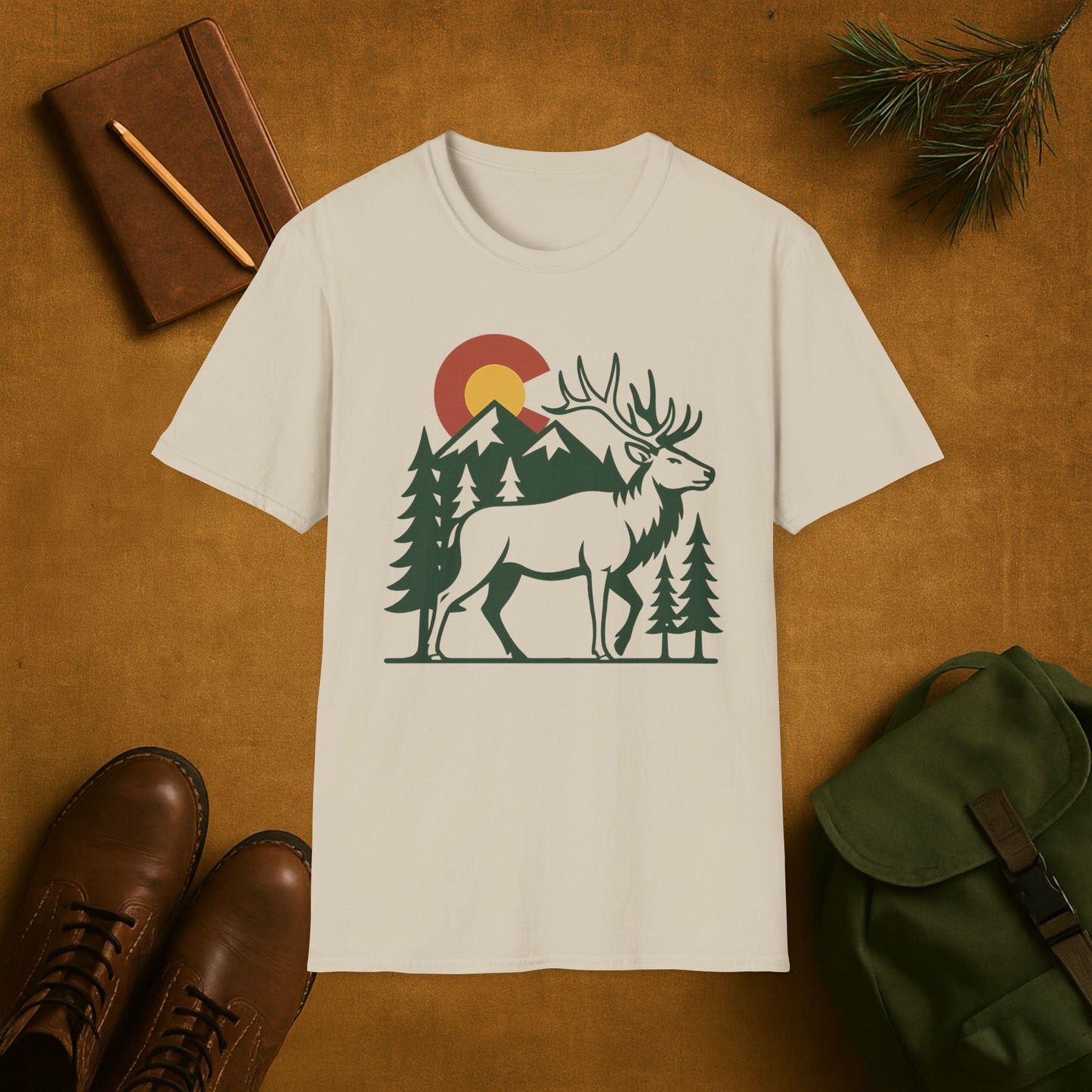 Colorado Forest Elk T-shirt