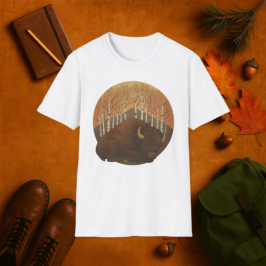 Sleepy Buffalo Fall Aspens T-Shirt