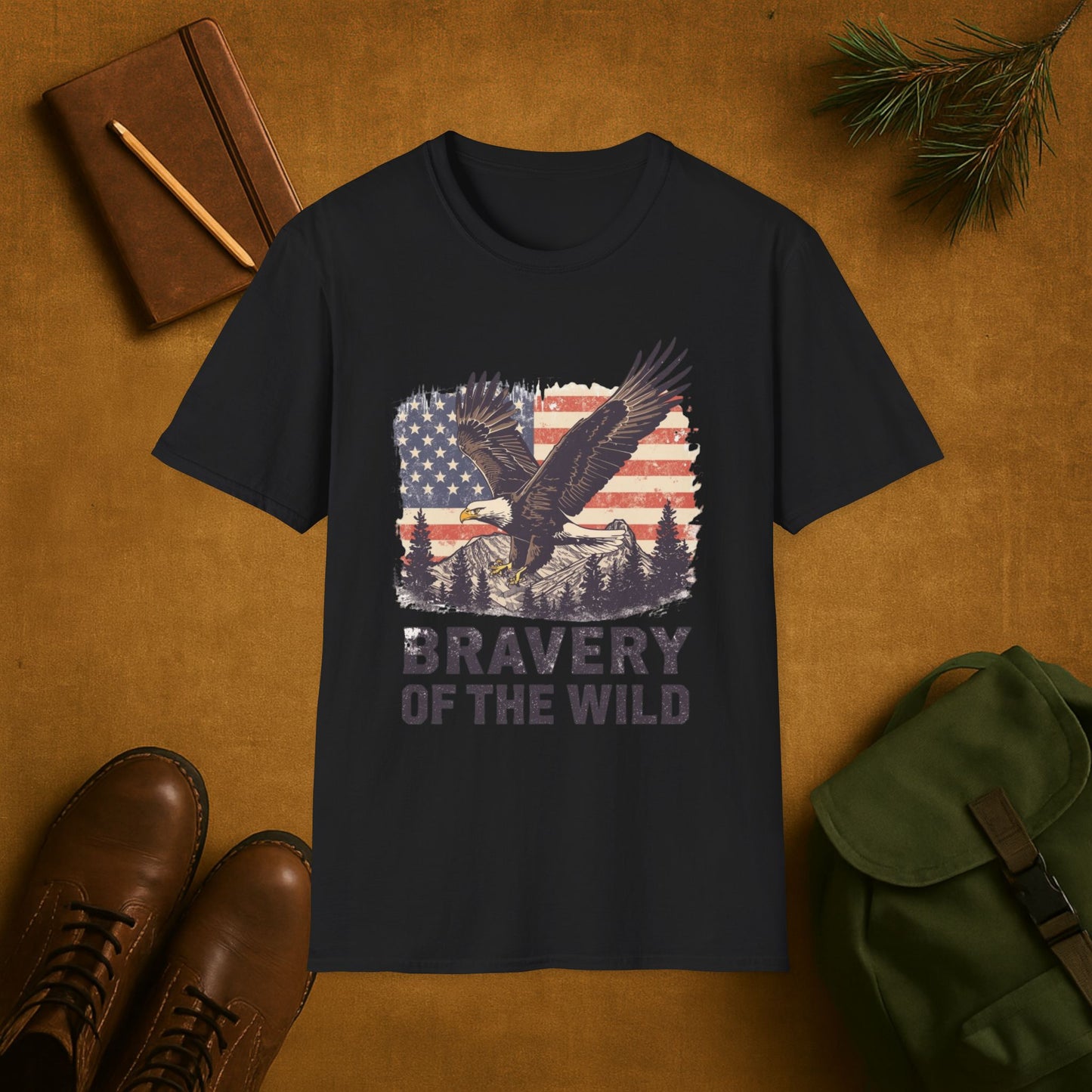 Eagle Bravery of the Wild T-Shirt