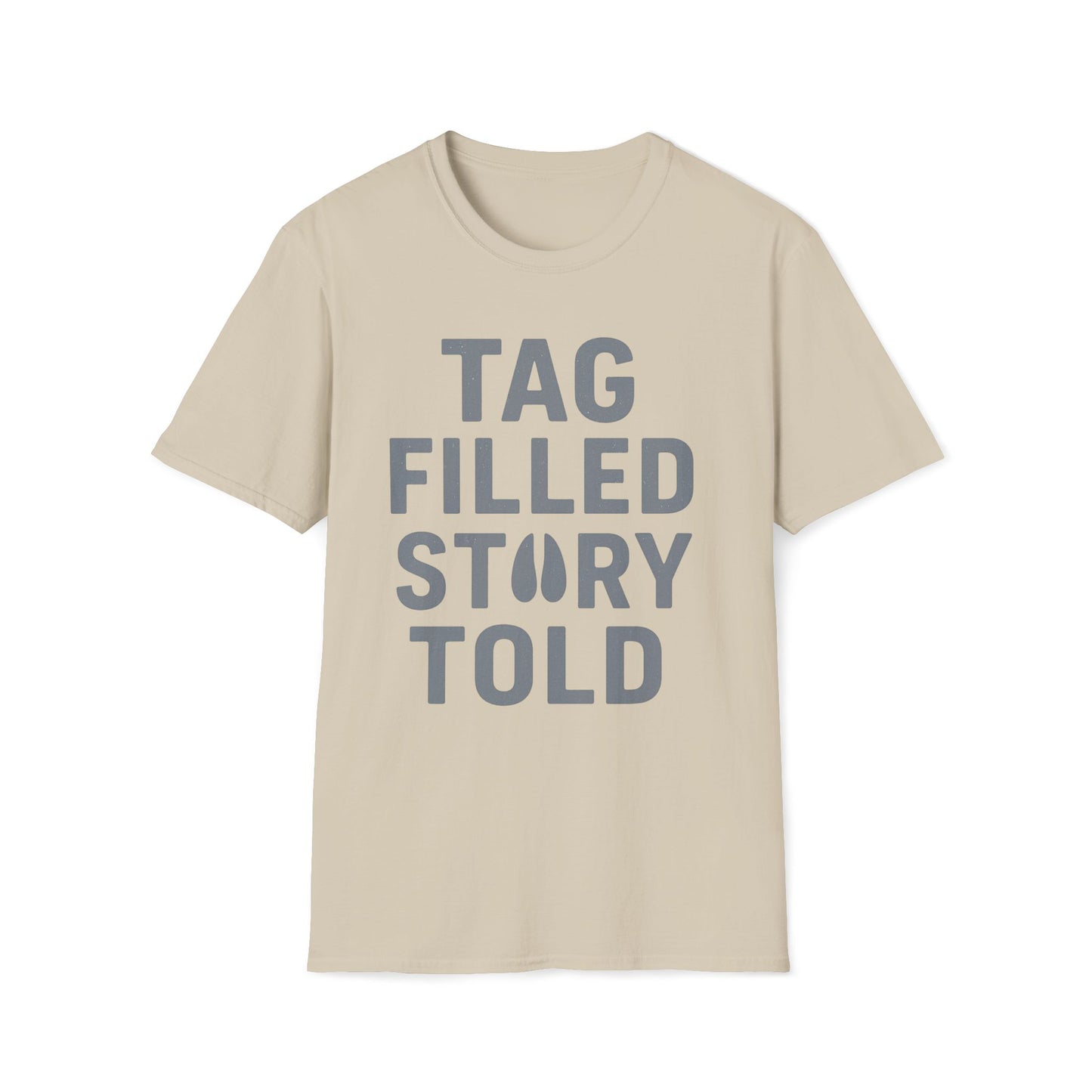 Tag Filled Story Told T-Shirt