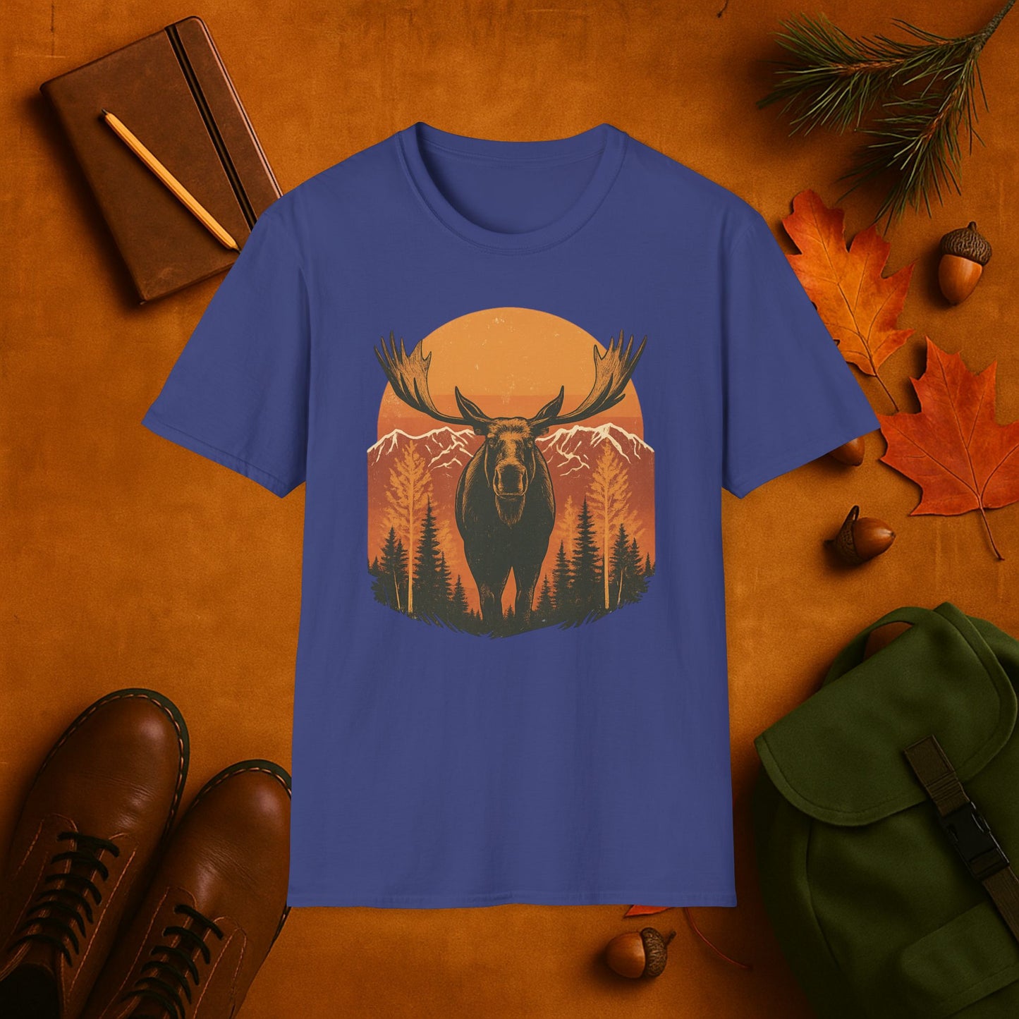 Moose Harvest Moon T-Shirt