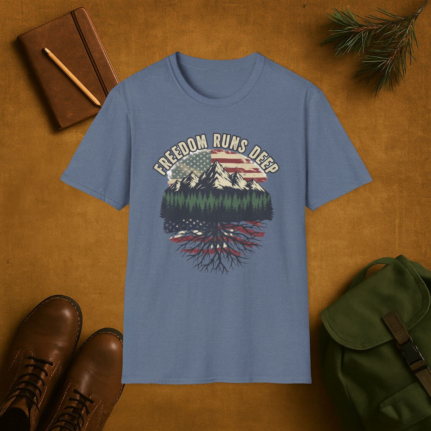 Freedom Runs Deep T-Shirt