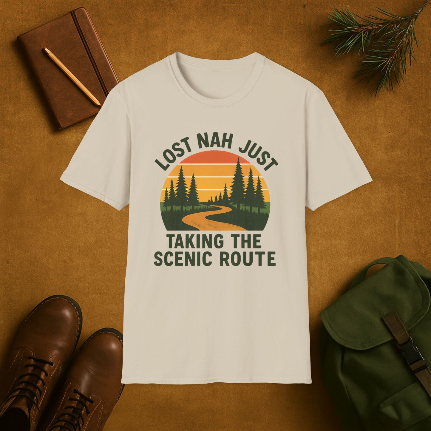 Lost Nah Just Taking the Scenic Route T-Shirt