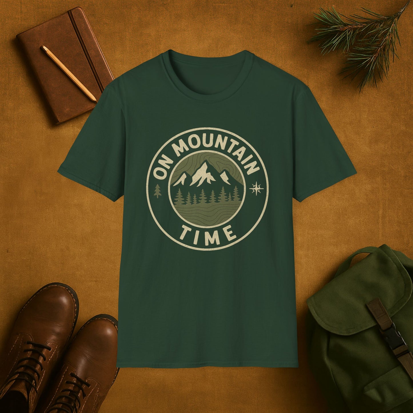 On Mountain Time T-Shirt