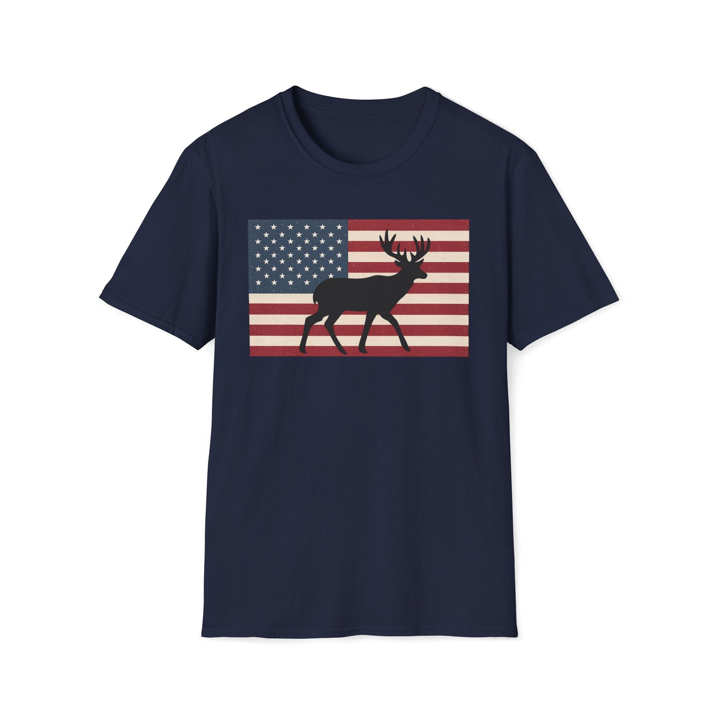 Old Glory Buck T-Shirt