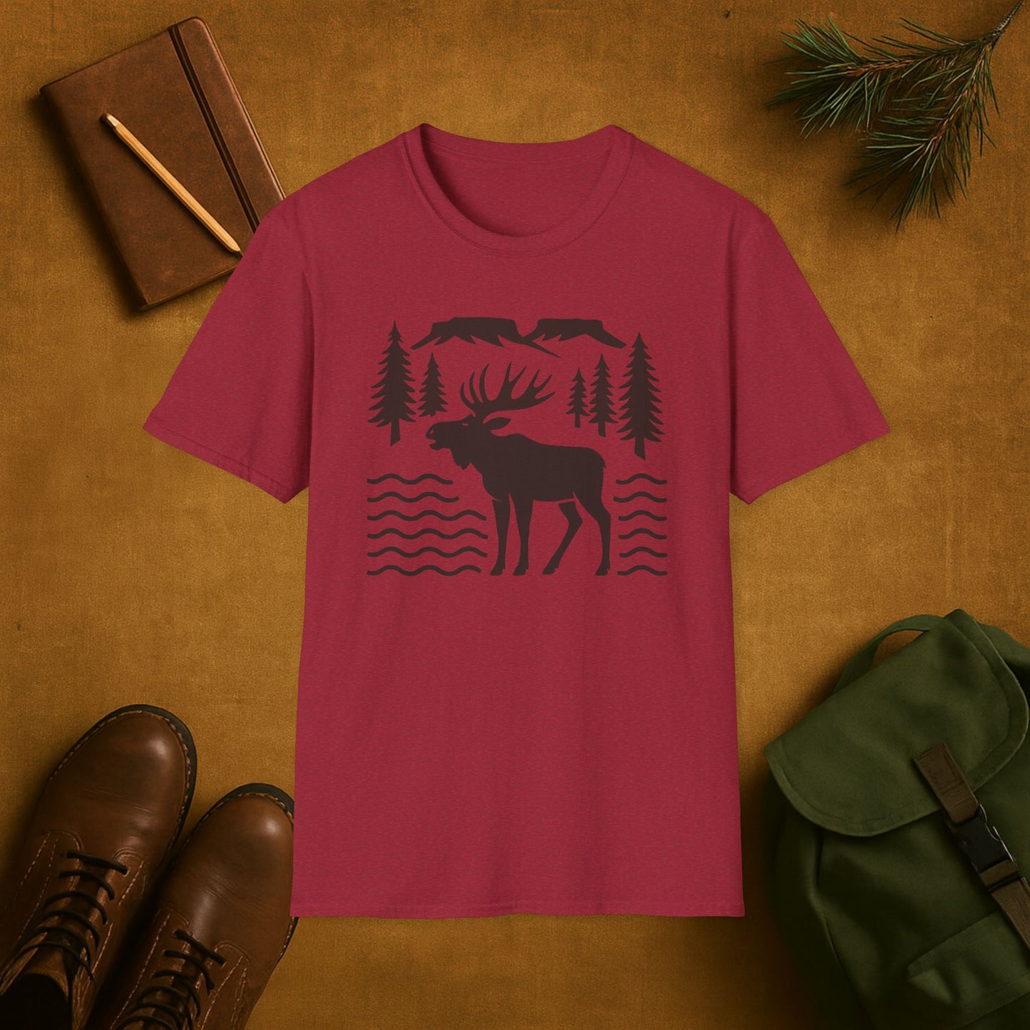 Moose Wildlines T-Shirt