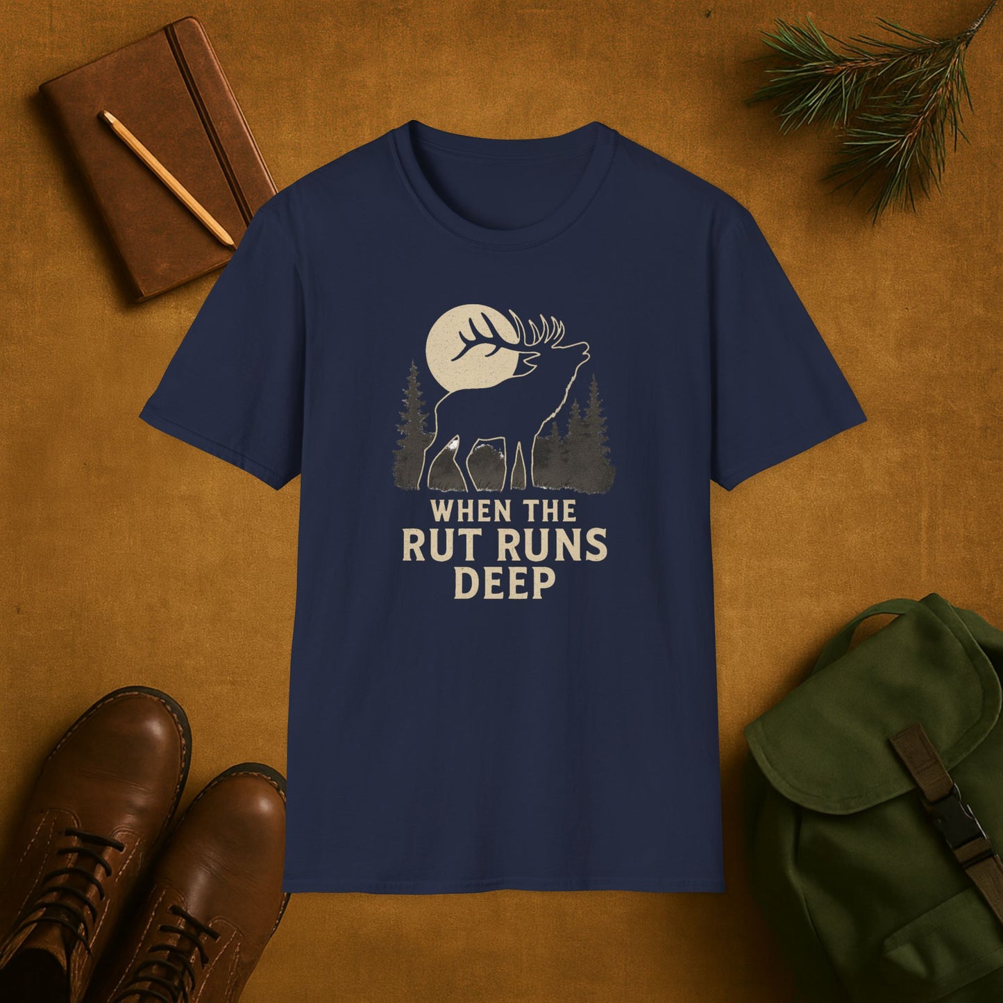 Elk When the Rut Runs Deep T-Shirt