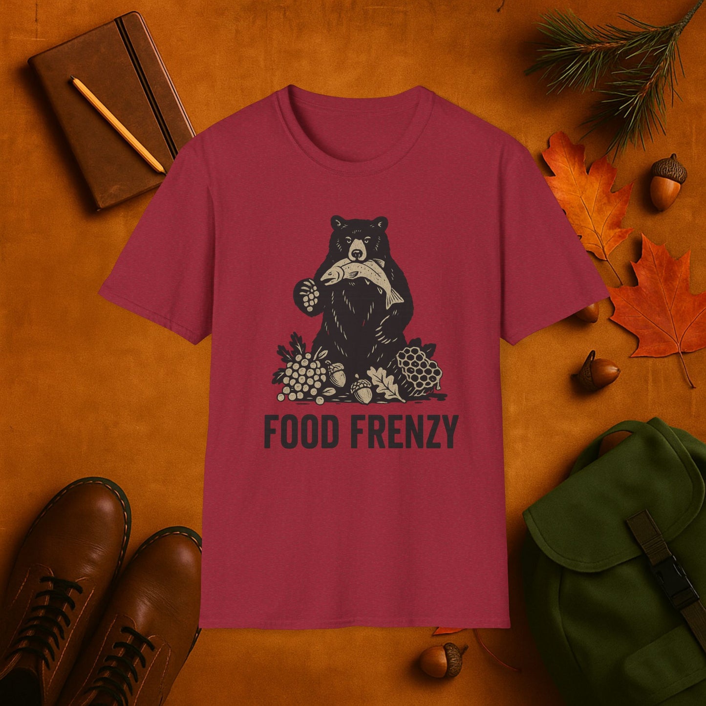 Food Frenzy Bear T-Shirt