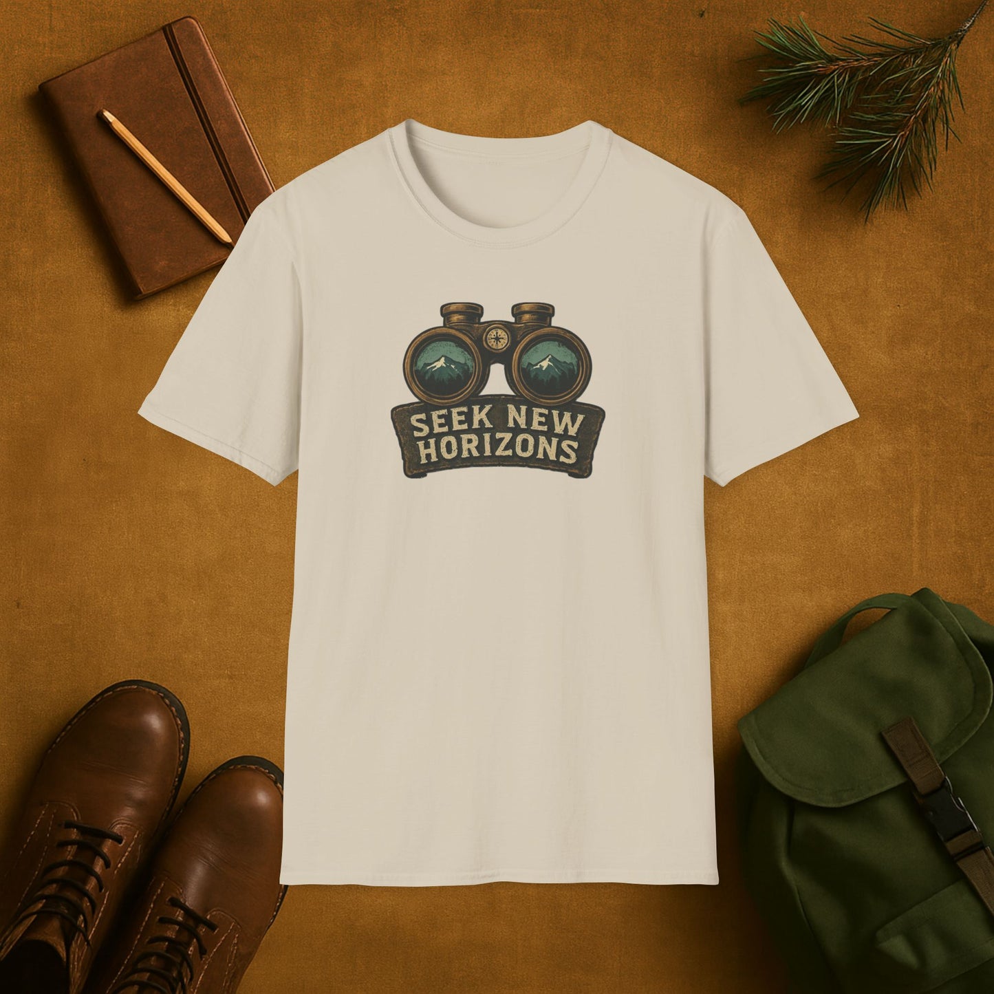 Seek New Horizons Binoculars T-Shirt