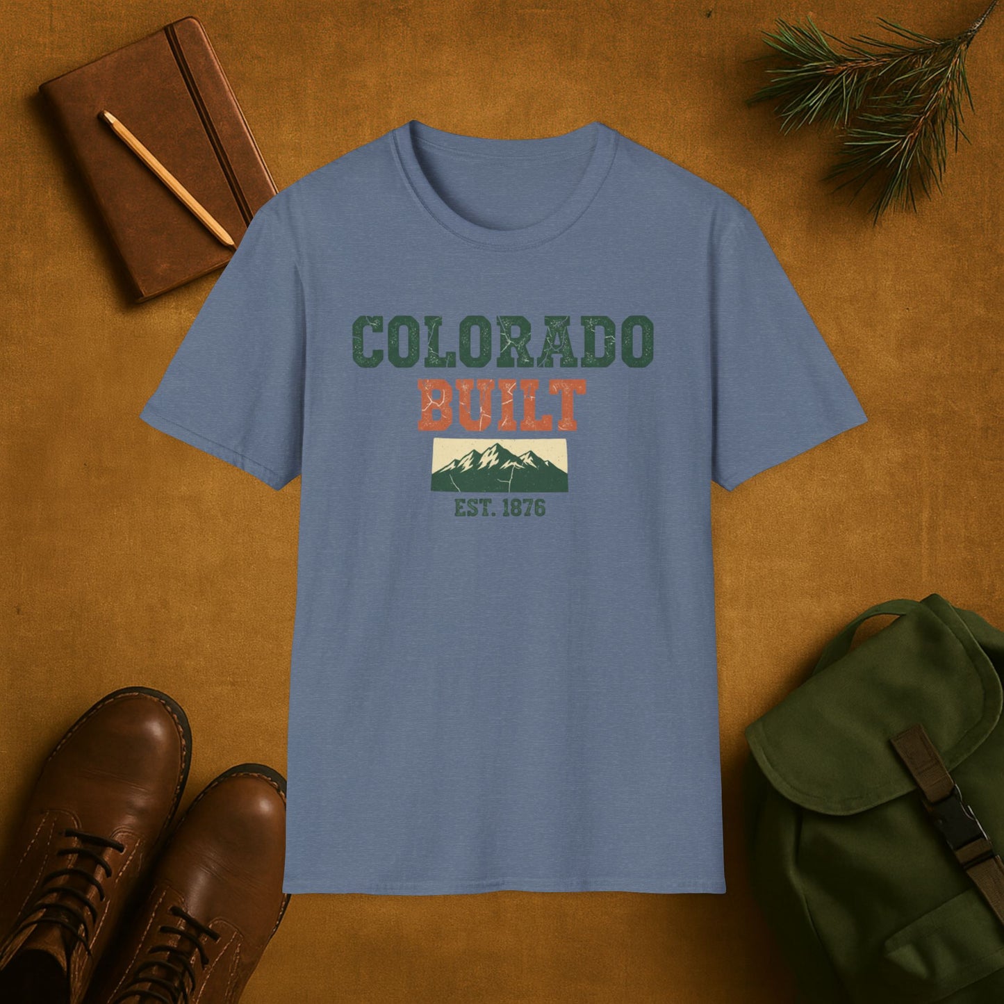 Colorado Built EST 1876 T-Shirt