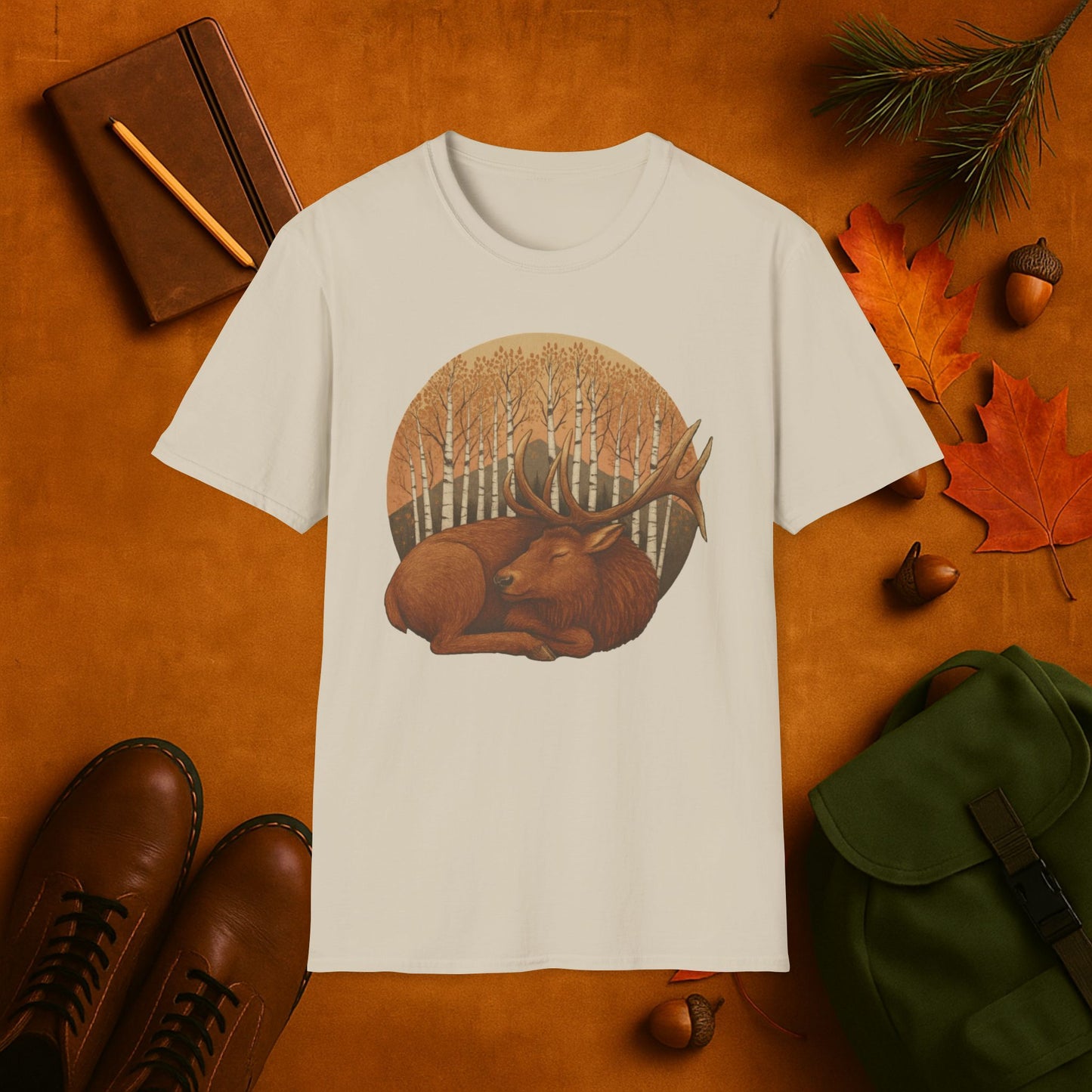 Sleepy Elk Fall Aspens T-Shirt