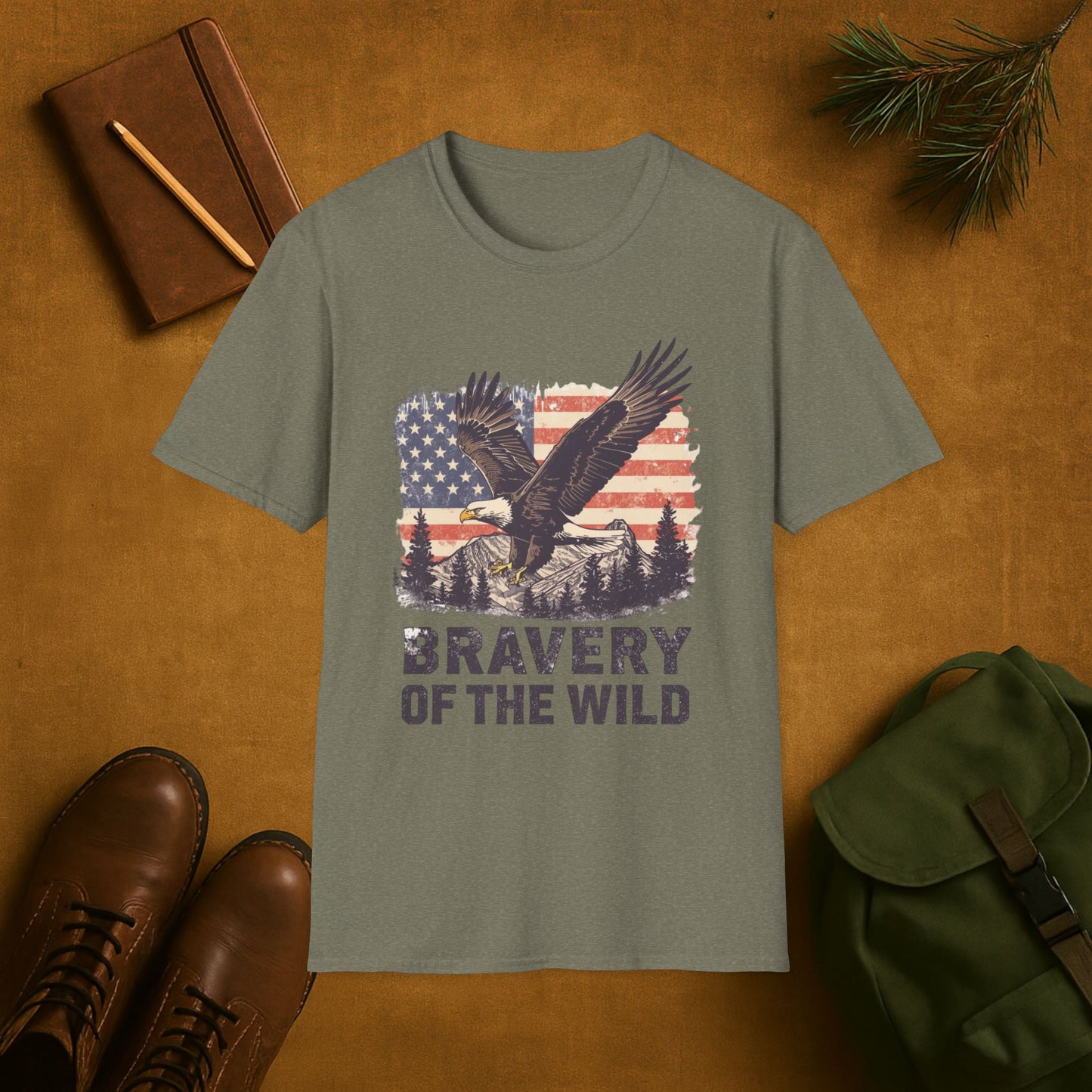 Eagle Bravery of the Wild T-Shirt