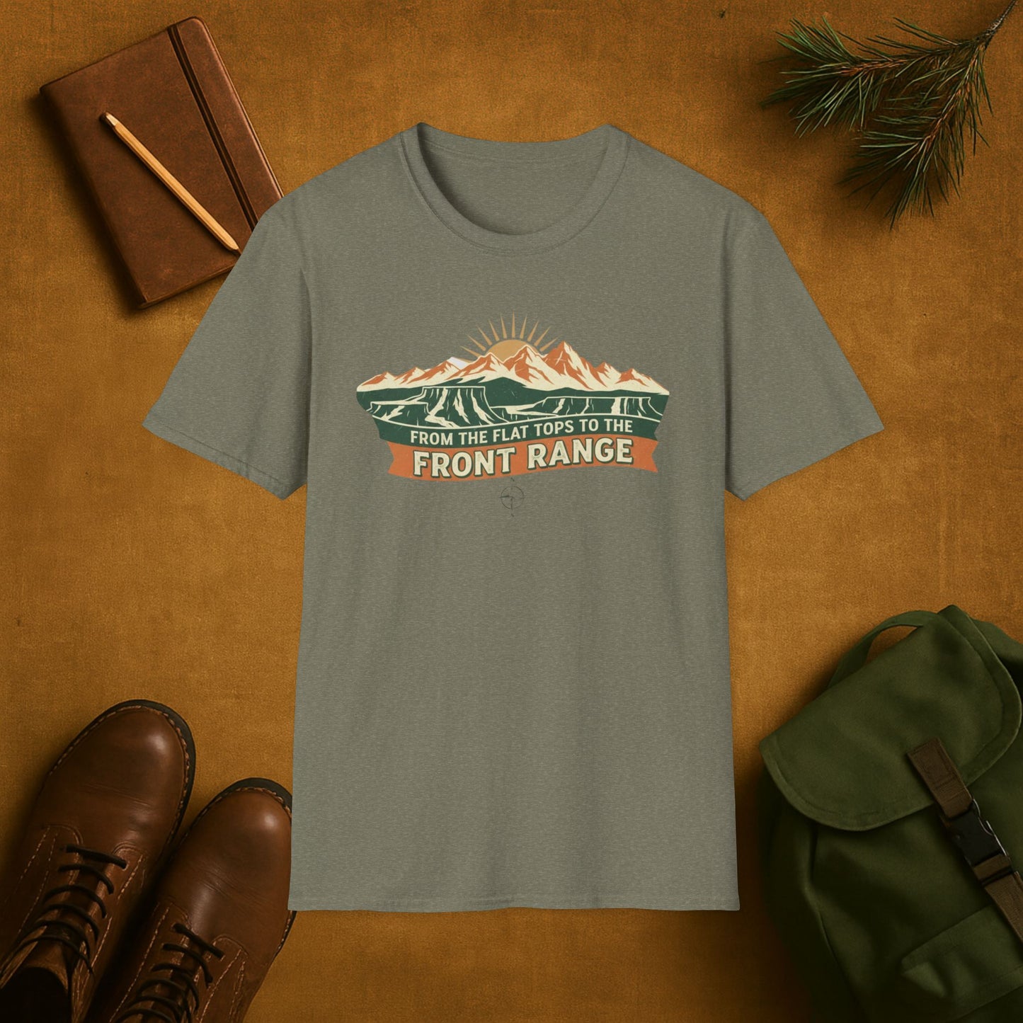 From the Flat Tops to the Front Range T-Shirt