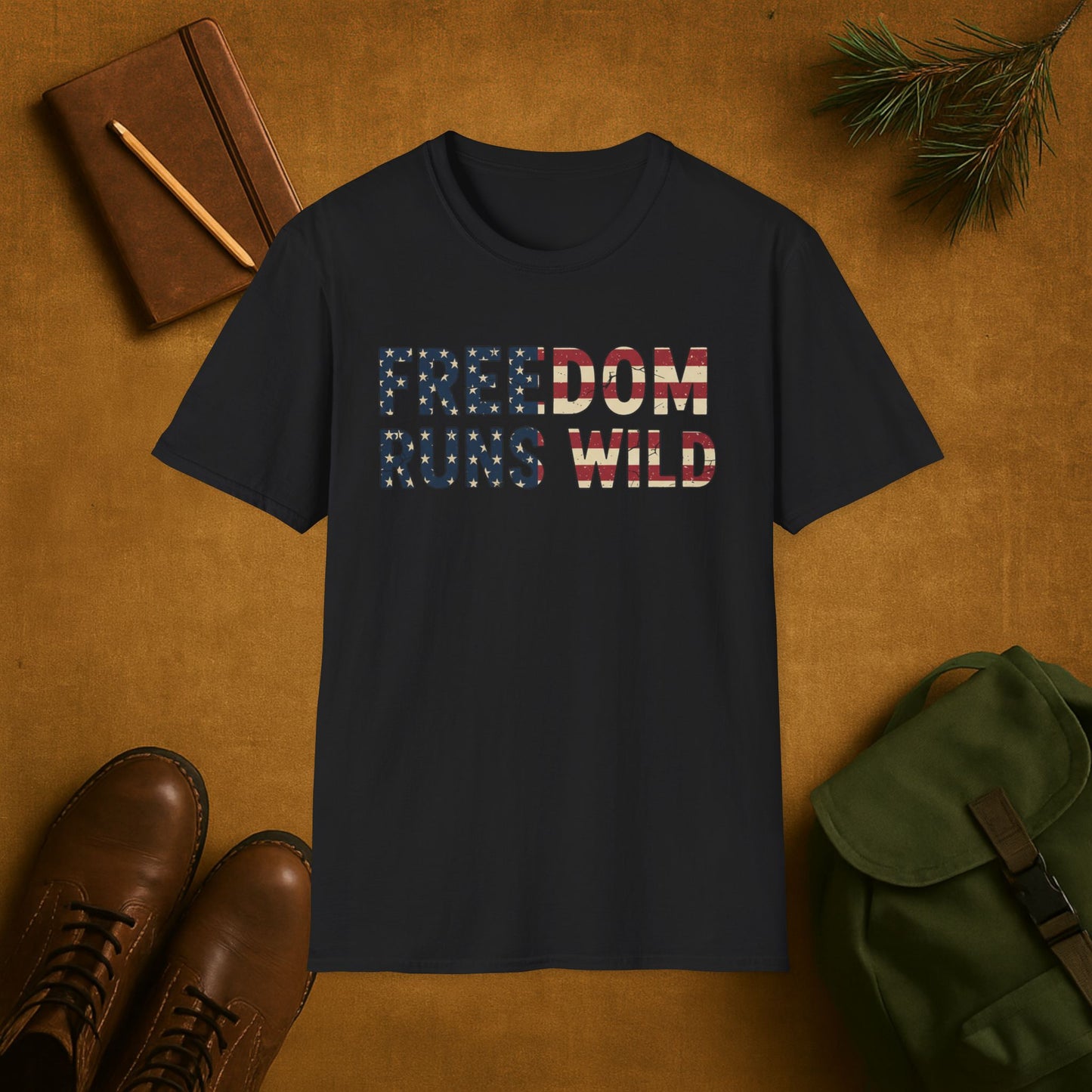 Freedom Runs Wild T-Shirt