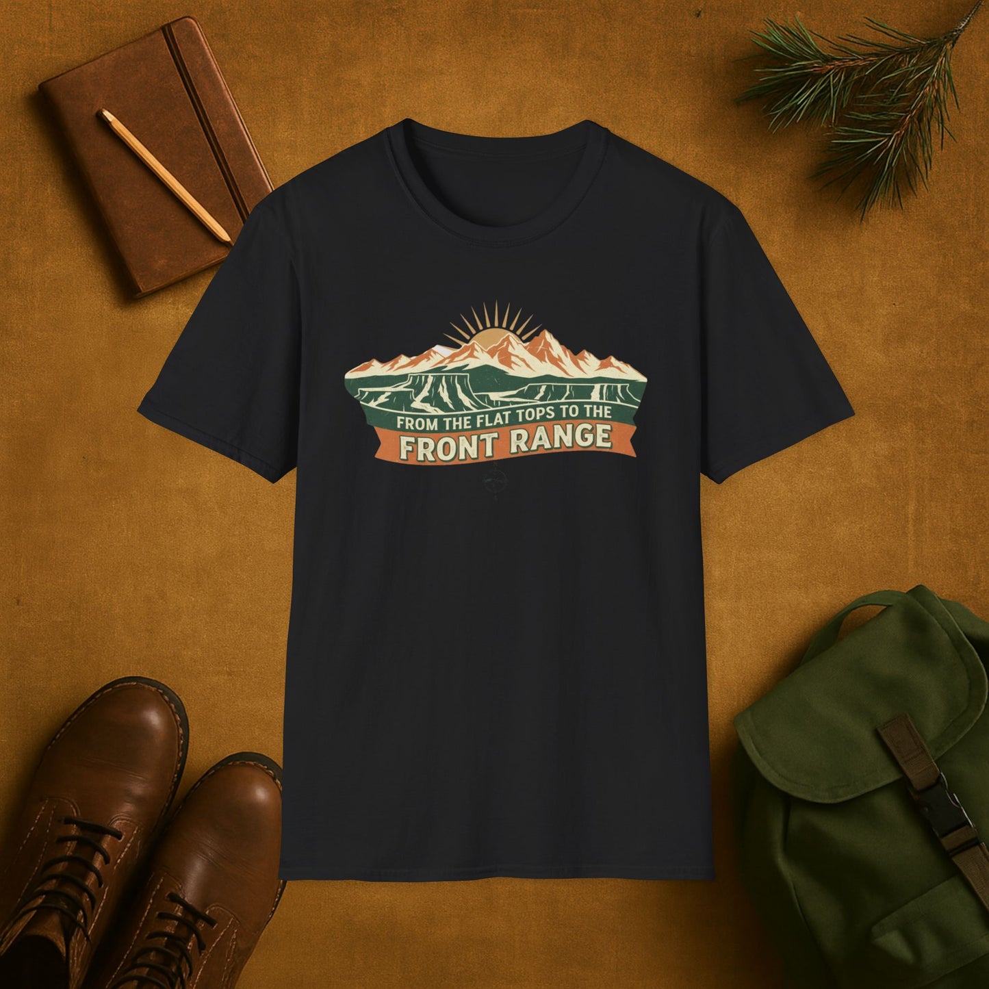 From the Flat Tops to the Front Range T-Shirt