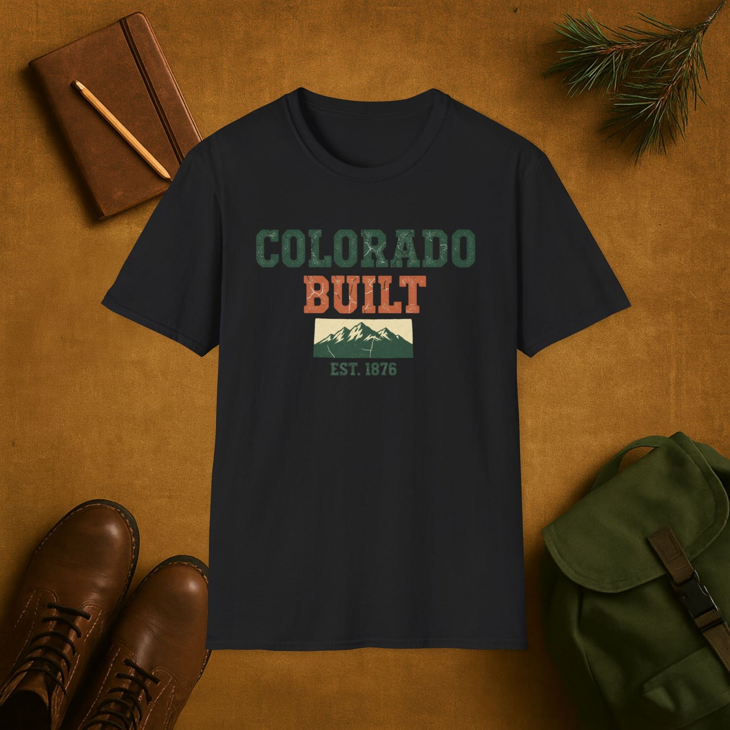 Colorado Built EST 1876 T-Shirt