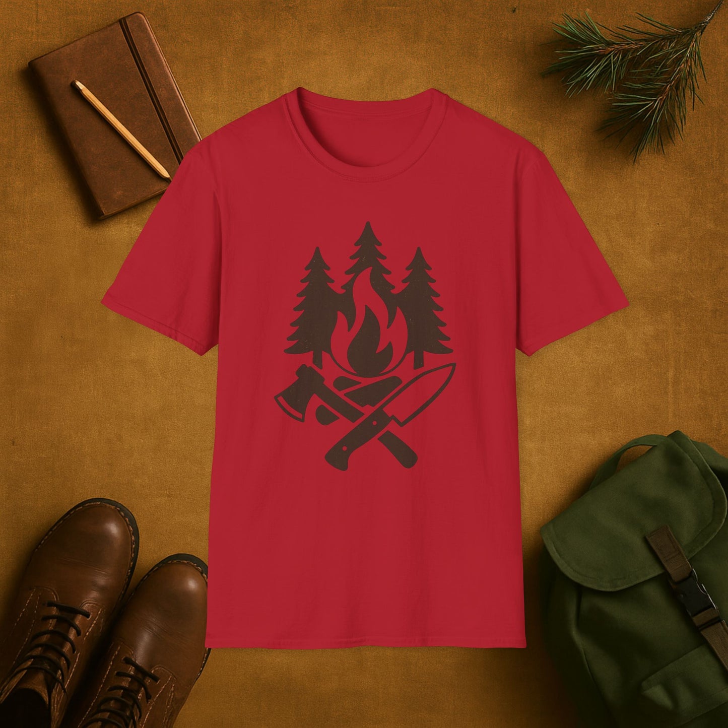 Survival Campfire T-Shirt