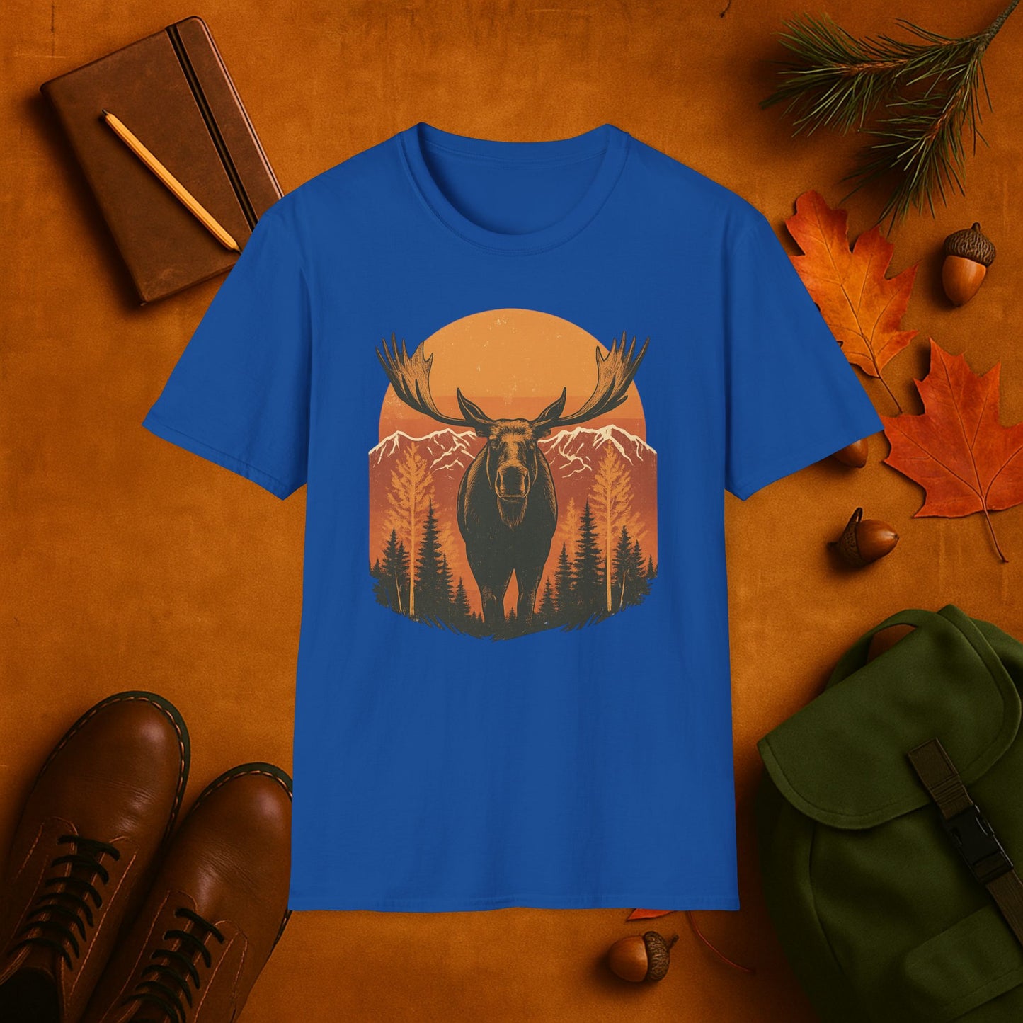 Moose Harvest Moon T-Shirt