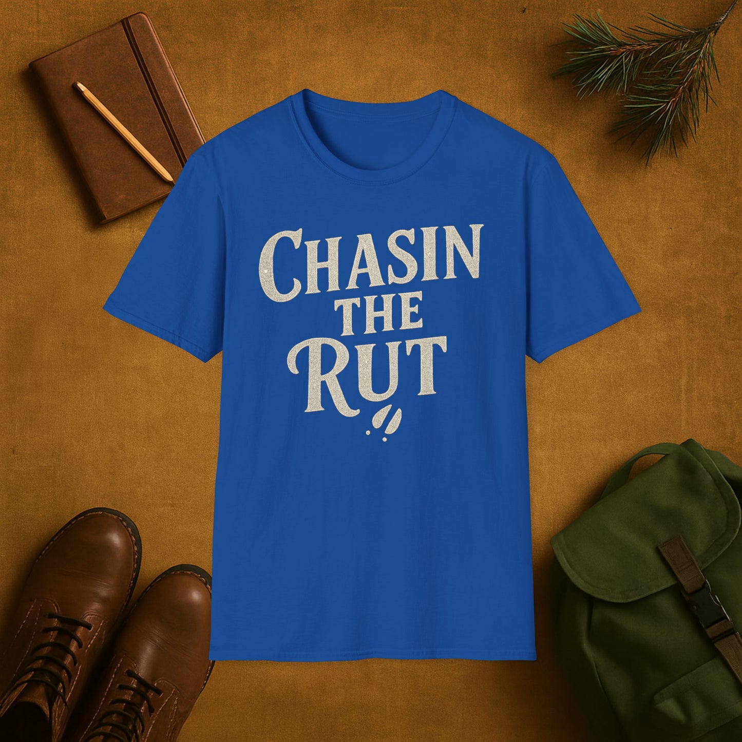 Chasin the Rut Deer Track Hunting T-Shirt
