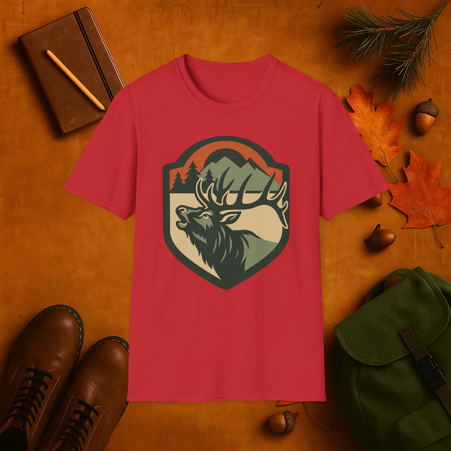 Elk Fall Badge T-Shirt