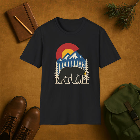 Colorado Forest Black Bear T-shirt