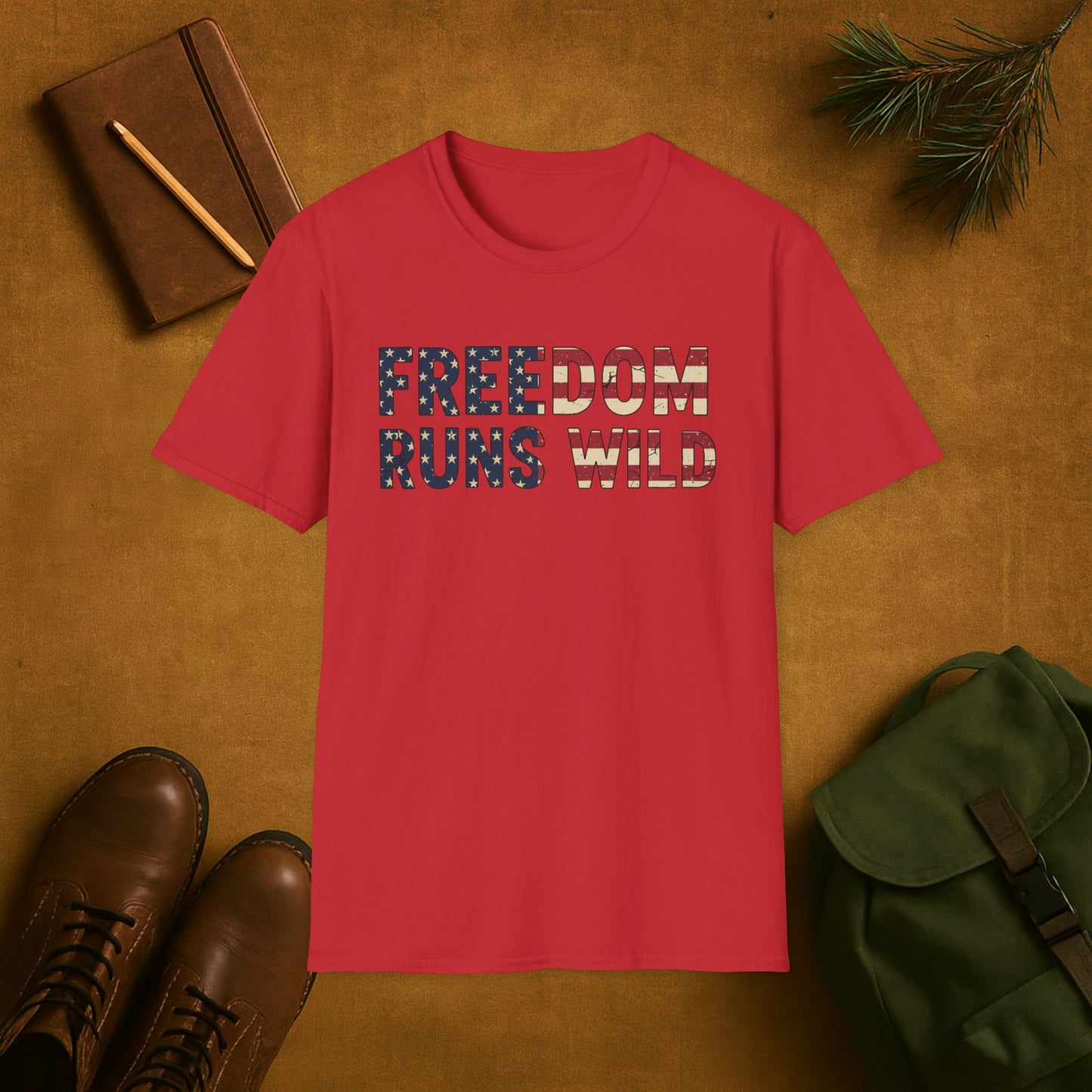 Freedom Runs Wild T-Shirt