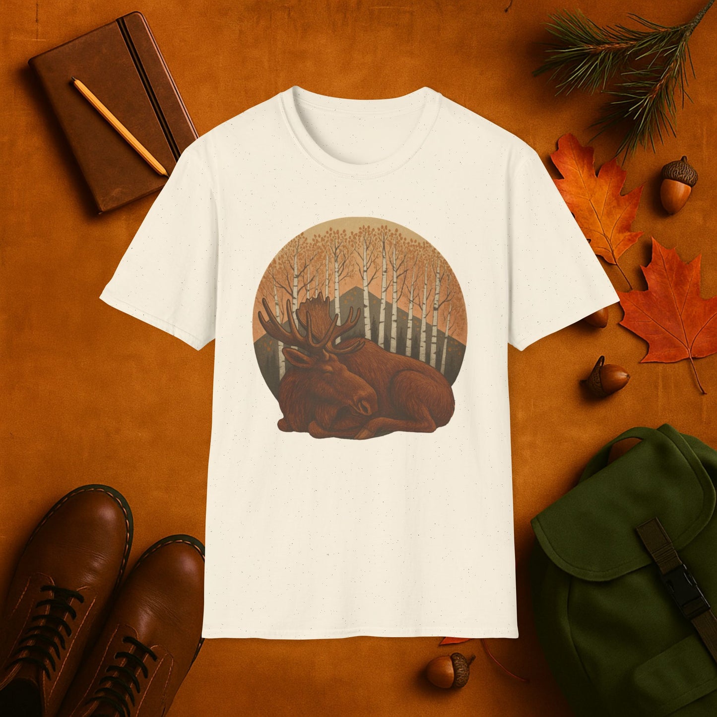 Sleepy Moose Fall Aspens T-Shirt