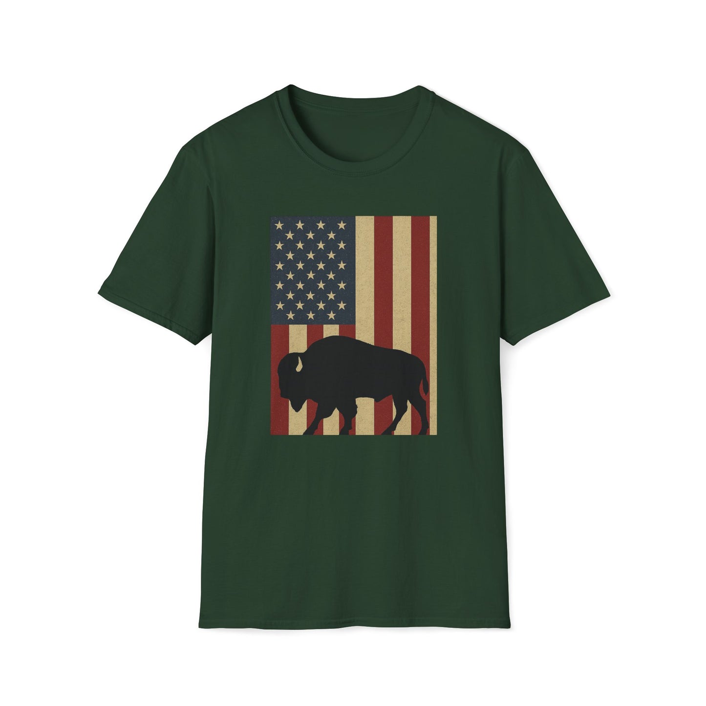 Old Glory Buffalo T-Shirt