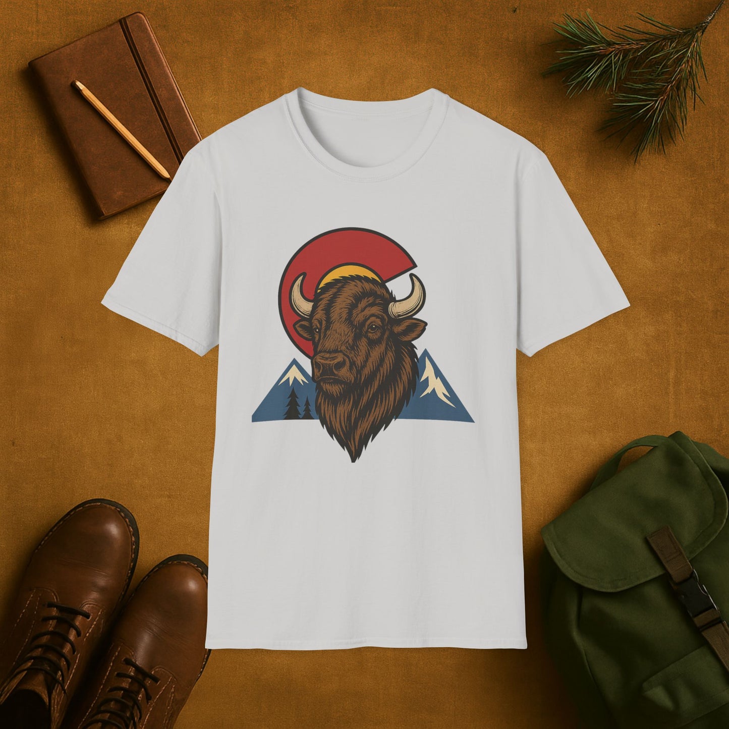 Colorado Wilderness Bison T-shirt