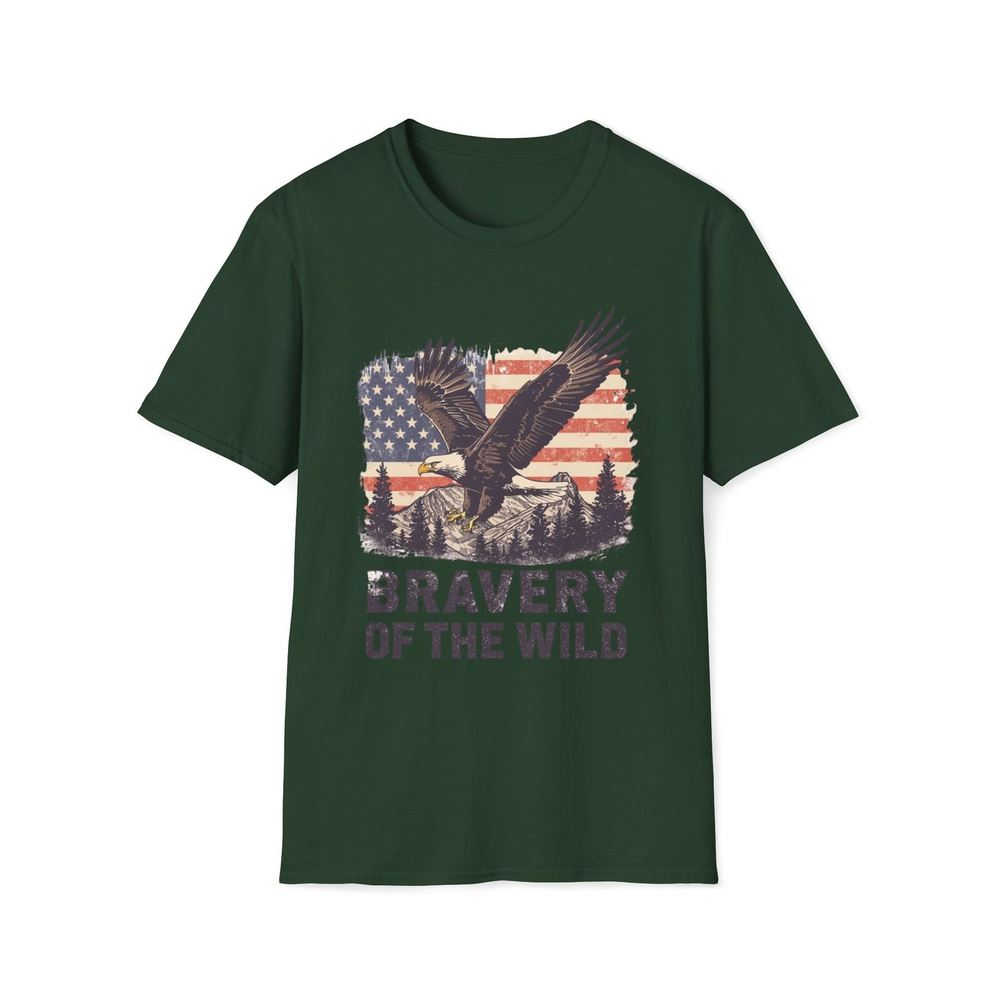 Eagle Bravery of the Wild T-Shirt