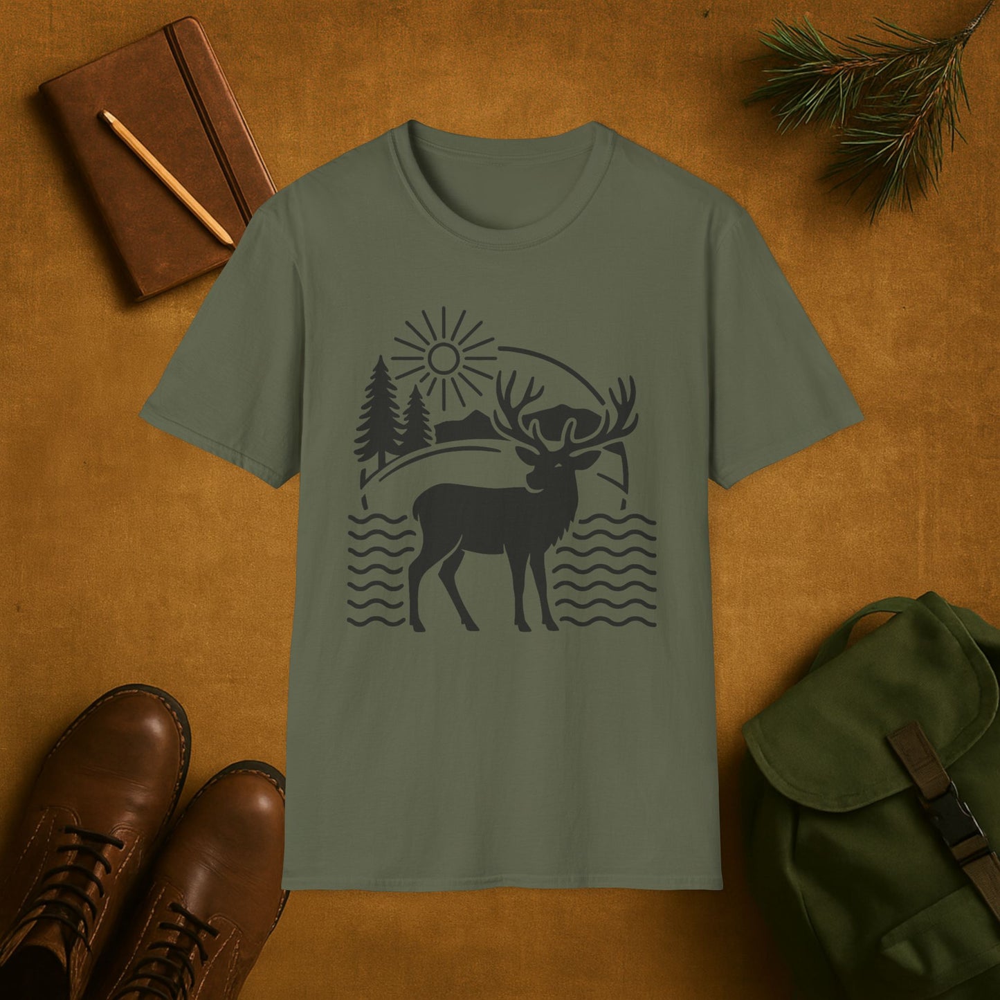 Buck Wildlines T-Shirt