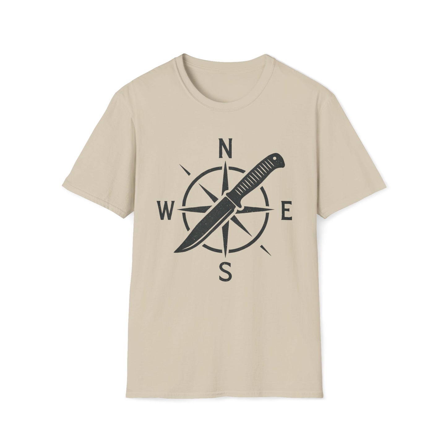 Compass and Knife Survival T-Shirt