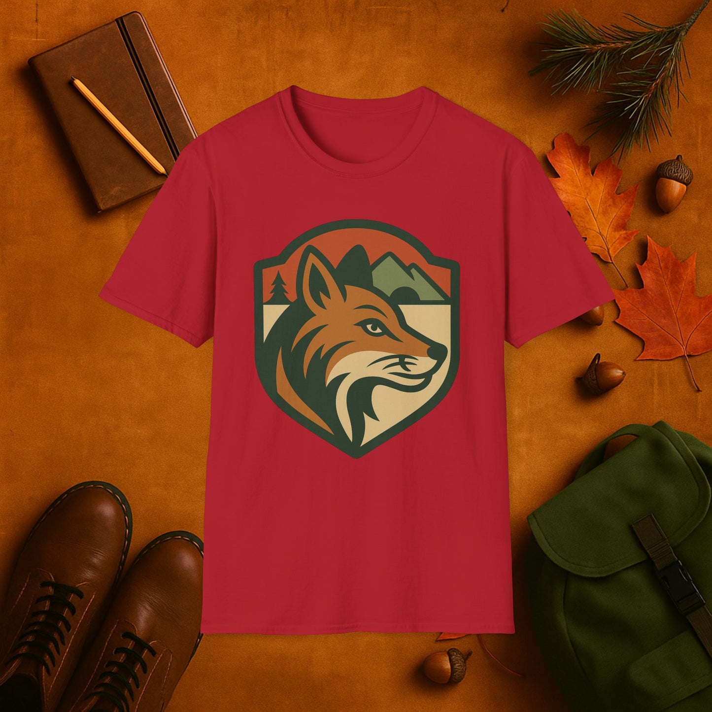 Fox Fall Badge T-Shirt