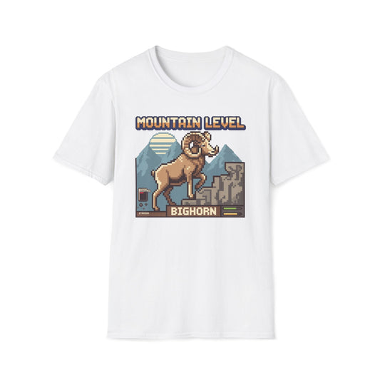 8-Bit Bighorn Mountain Level T-Shirt